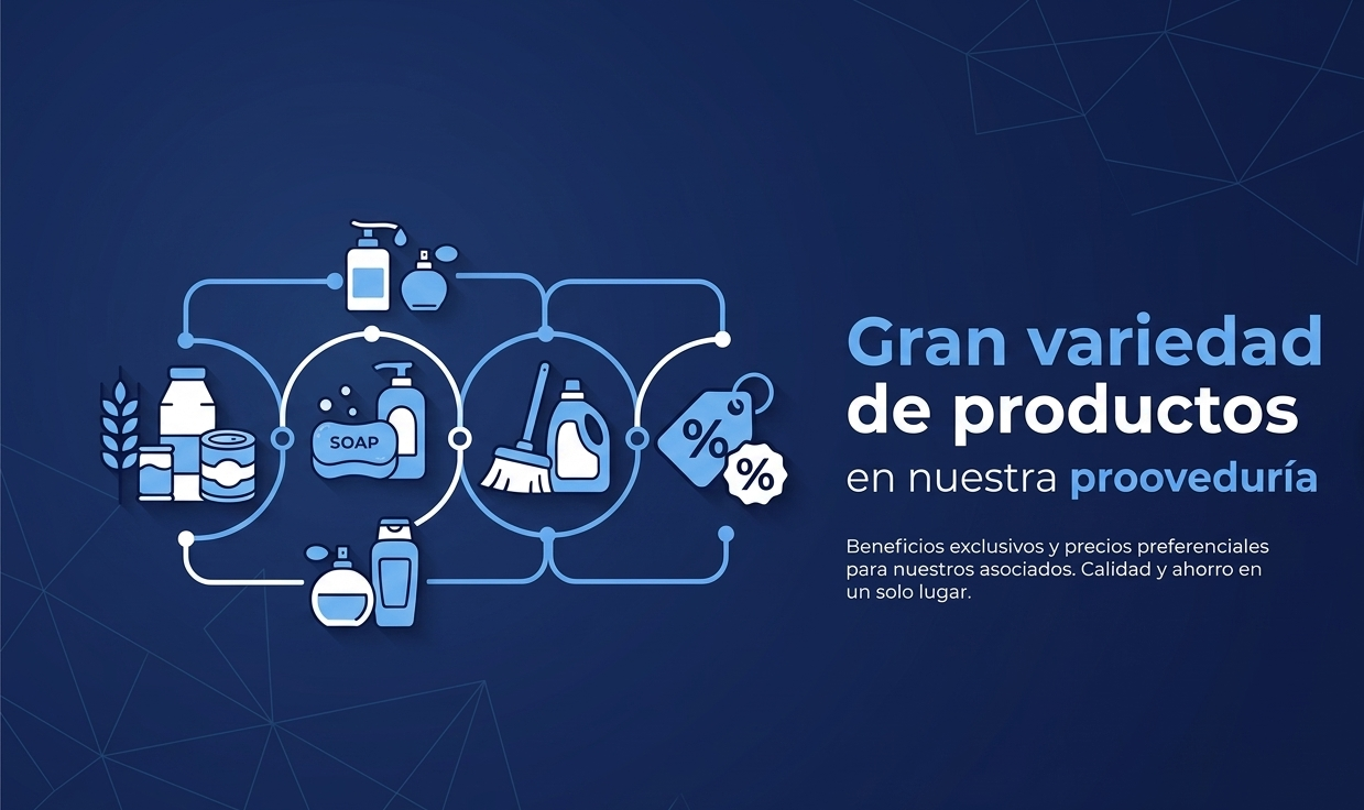 Gran variedad de productos en nuestra proveeduría